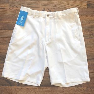 Haggar White Cool Technology Golf Shorts NWT
